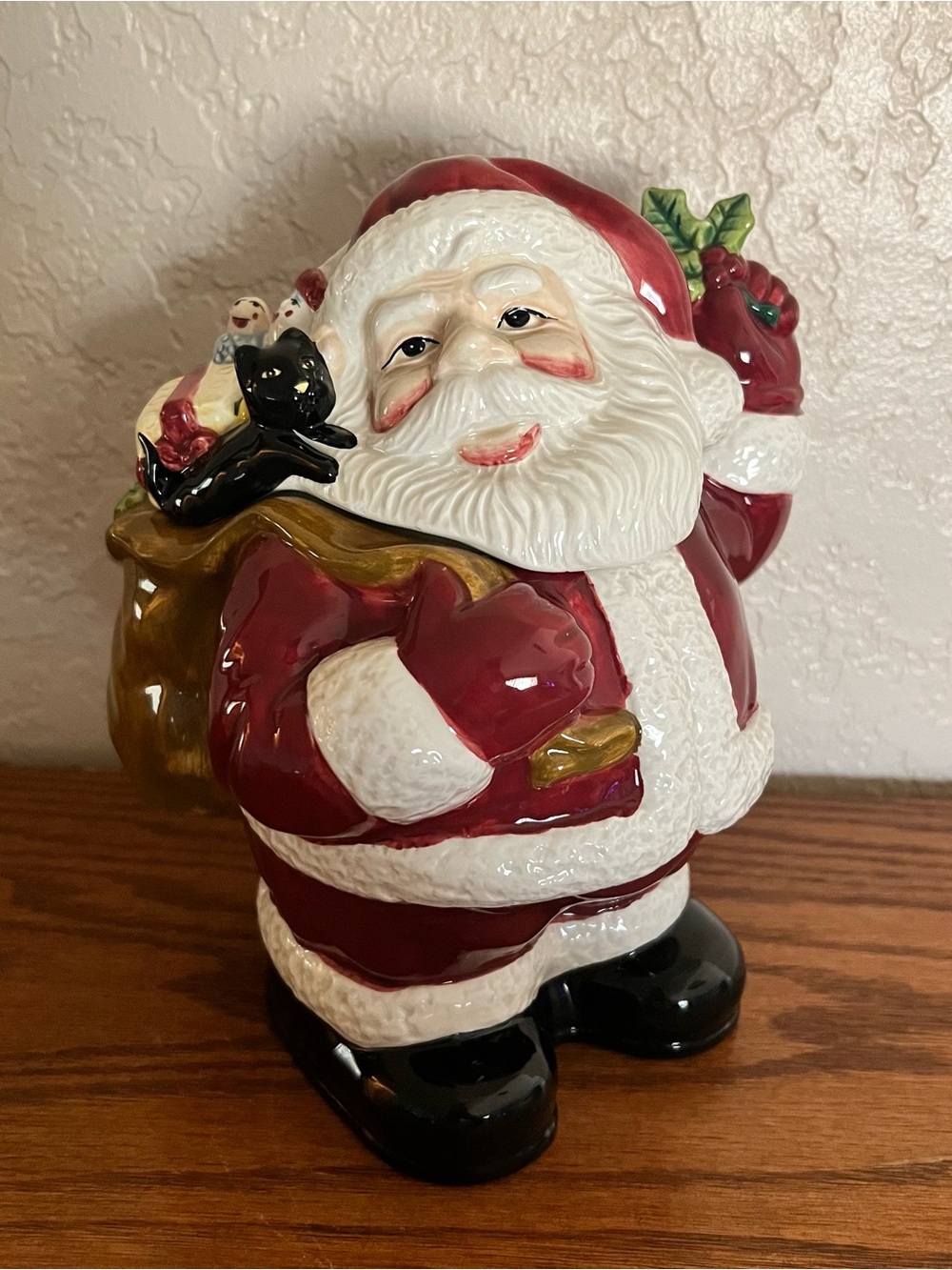 Vintage American Atelier Santa Cookie Jar (Style#5052)